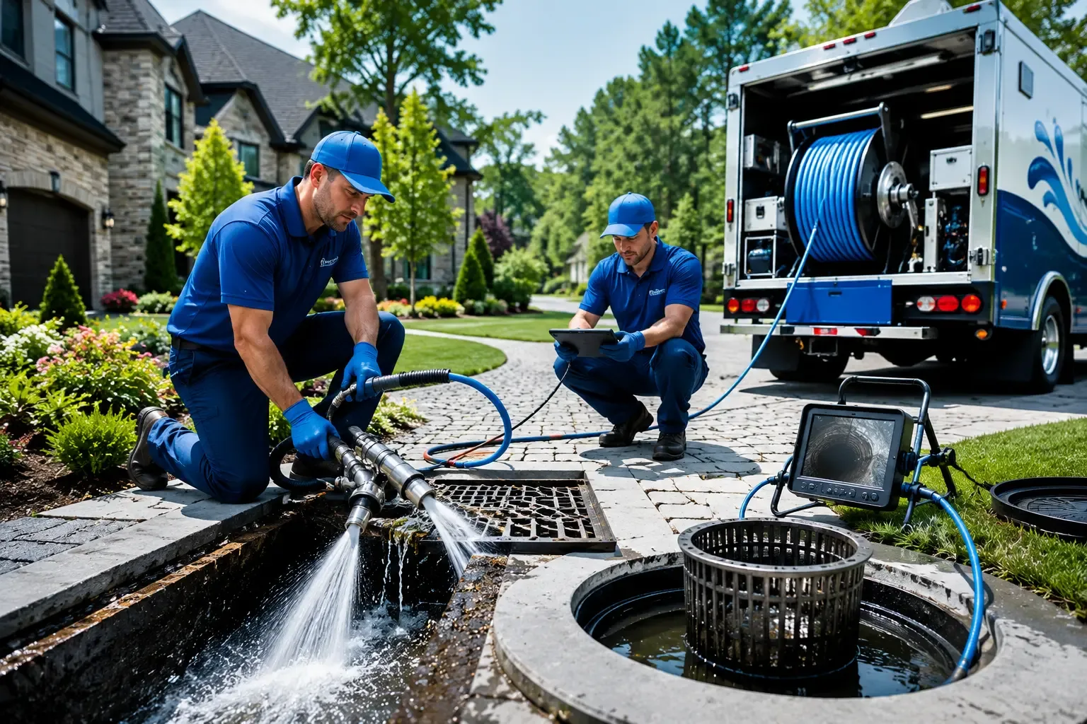 Local outdoor drain cleaning professionals in La Motte, IA